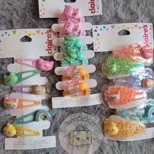 Claire's Glittery Hair Accessories Set